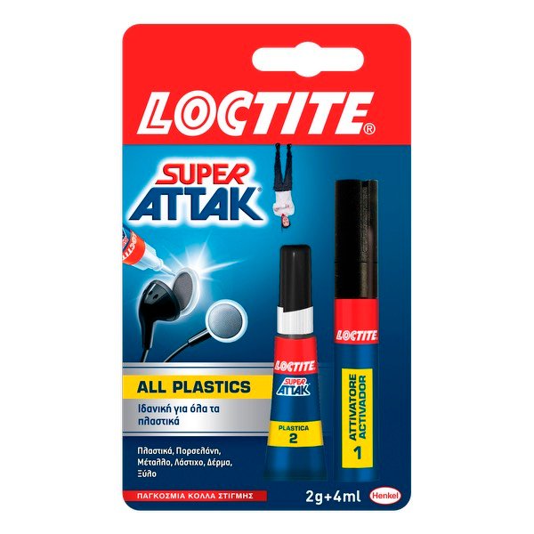 Loctite Super Attak All Plastics
