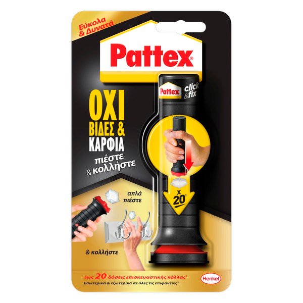 Pattex No More Nails Click & Fix