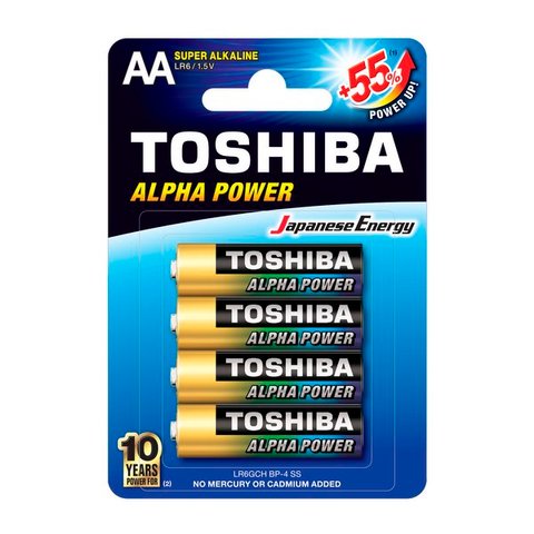 Toshiba Alpha Power Batteries