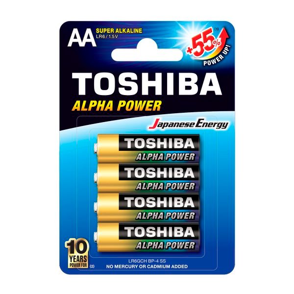 Toshiba Alpha Power Batteries