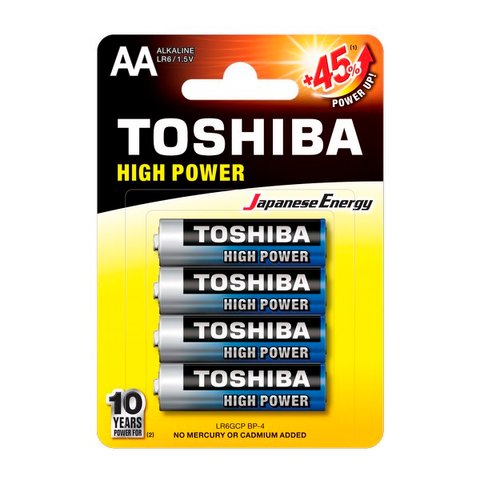 Toshiba High Power Batteries