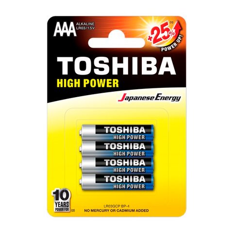 Toshiba High Power Batteries